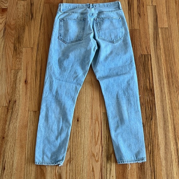 AGOLDE Riley straight crop in blitz size 27 - Picture 6 of 6